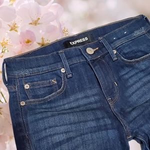 Express women's jeans boot mid-rise size 2P